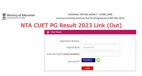 Cuet Pg Result 2024 Link Out 2024 Pg Score Card Download