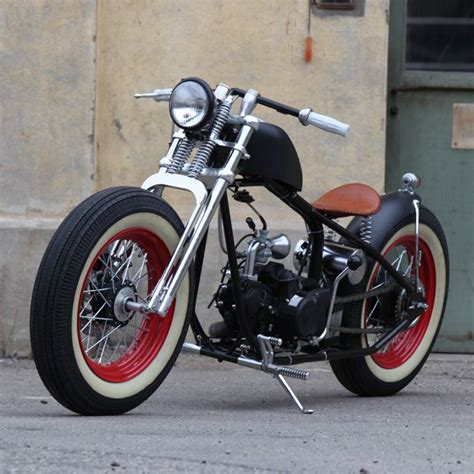 Bobber 125 Buscar Con Google Bobber 125 Bobber Bikes Custom Bobber