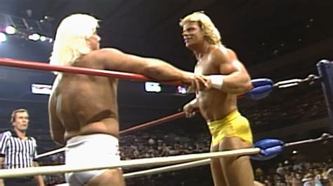 Ric Flair Vs Lex Luger Nwa World Heavyweight Title Match The Great