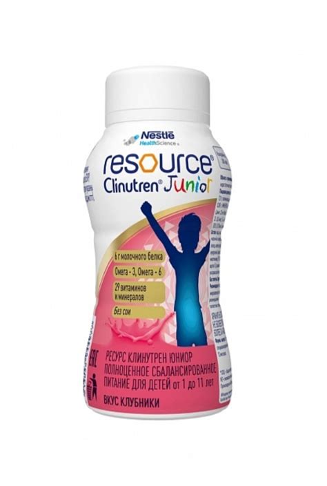 Функциональное питание Nestle Resource Clinutren Junior со вкусом ...