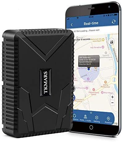 TKMARS Rastreador GPS Localizador GPS para Coche 120 Días de Espera