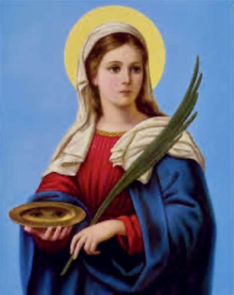 Saint Lucy Virgin And Martyr Hubpages