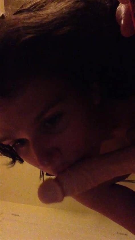 Amateur Brunette Blows Herself With Dildos In Homemade Masturbation Sex Toy Video AREA51 PORN