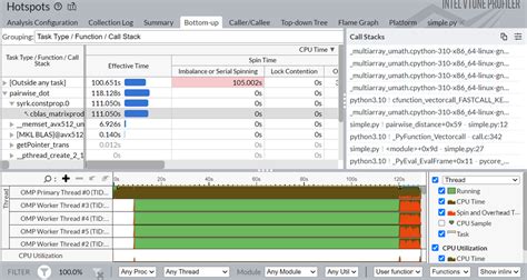 Profiling Data Parallel Python With Intel Vtune Profiler