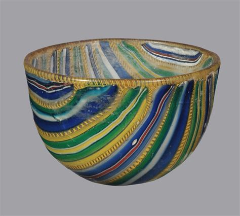 Dr Jo Ball On Twitter An Amazing Colourful Roman Glass Bowl Found