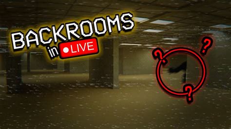 Escapando De Las Backrooms Directo Completo TheComplex Y Roblox