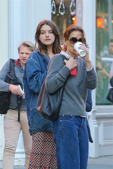 Katie Holmes and Suri Cruise Out in NYC 04-22-2024 • CelebMafia