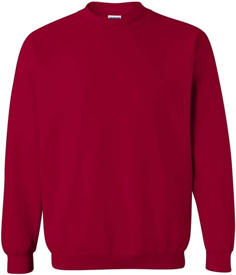 Gildan Fleece Crewneck Sweatshirt Style G18000 Cardinal Cardinal Red