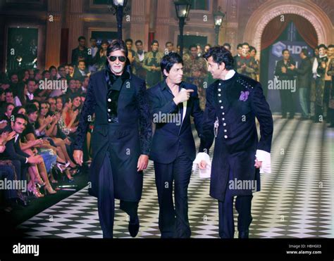 Amitabh Bachchan Shahrukh Khan And Hrithik Roshan Indian Bollywood