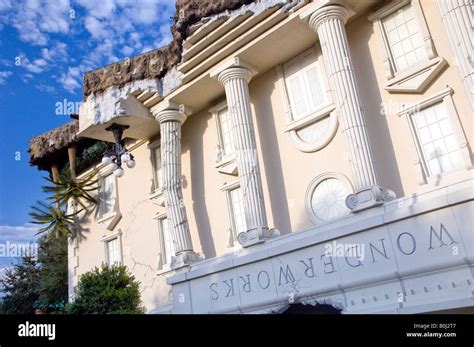 The Wonderworks Upside Down Buidling On International Drive In Orlando