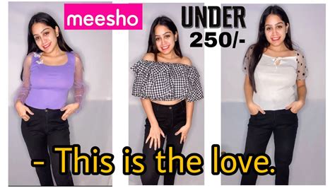 MEESHO TOP Haul Starting Rs 278 Meesho Korean Top Haul Meesho