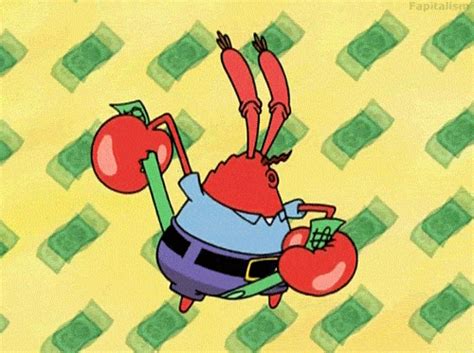 Mr Krabs Money  By Spongebob Squarepants Find And Share On Giphy