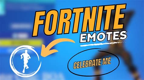 CELEBRATE ME | Fortnite Emote - YouTube