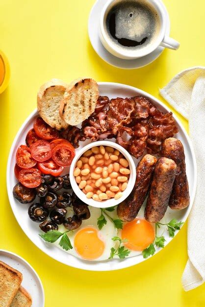 Premium Photo Full English Breakfast