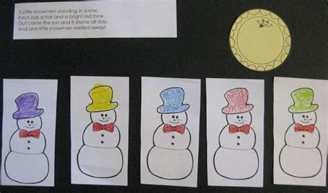 1-2-3 Sing With Me!: Five Little Snowmen