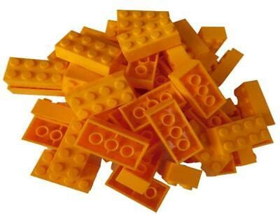 Lego Hellorange Steine Stein X Neu Bright Light Orange