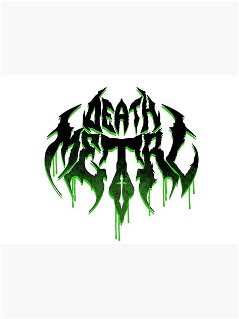 "Death Metal Logo" Poster for Sale by gagarotak | Redbubble