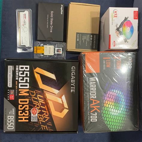 Комплект ПК Ryzen 5 5600g/16 Gb DDR4-3600/SSD 1 Tb NVME/B550/700W: 14 ...