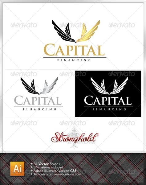 Capital Financial Logo | Financial logo, Business logo, Business logo ...