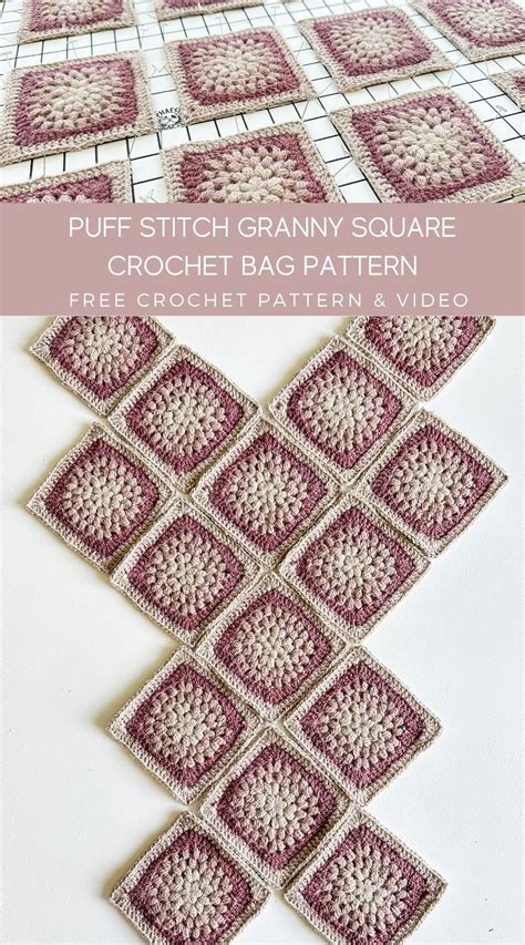 perfect granny square bag  weekend vibes  crochet
