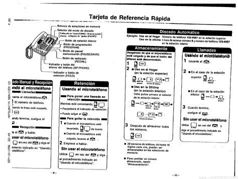 Panasonic Kx T2355 Operating Instructions Manual