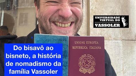 Vassoler responde Do bisavô ao bisneto a história de nomadismo da