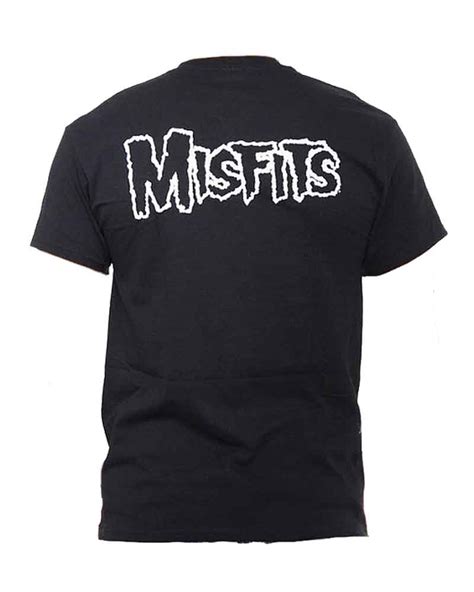 Misfits Classic Fiend Skull T Shirt Bluefox Nu Bästa Rockmerchen