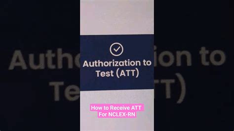 How To Receive Authorization To Test ATT For NCLEX RN