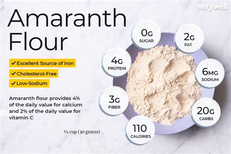 Amaranth Flour Nutrition Facts And Health Benefits