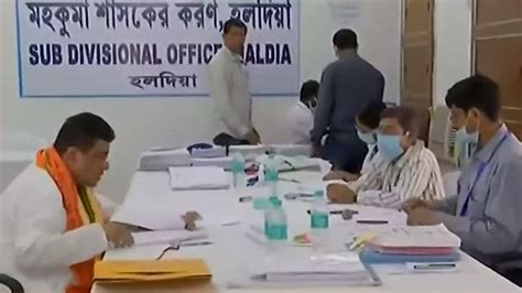 Suvendu Adhikari files nomination from Nandigram, vows to defeat 'Didi ...