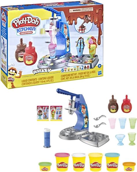 Hasbro Play Doh Kitchen Creations Helader A Creativa Juego De Masa