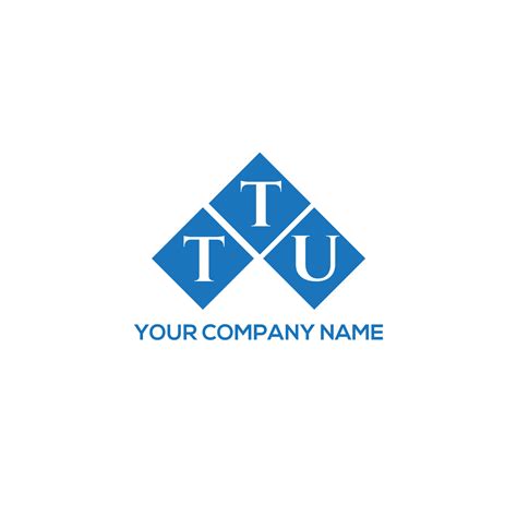 TTU letter logo design on white background. TTU creative initials ...