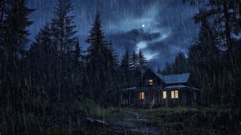 Natural Rain In The Forest White Noise Dispels Stress Improves Sleep