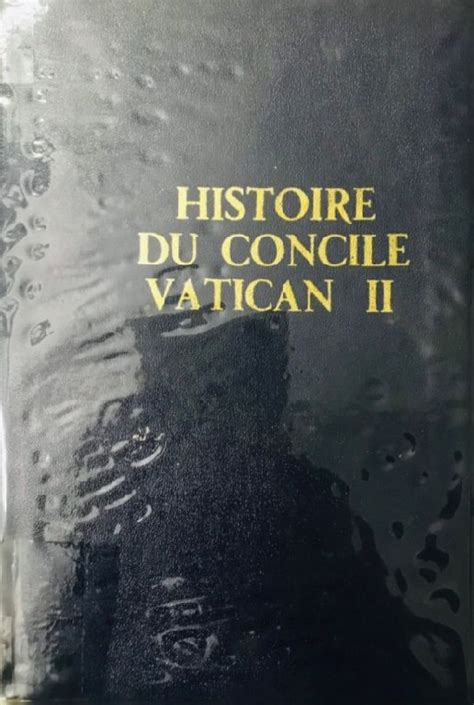 Histoire Du Concile Vatican Ii T1