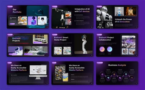 EvolveAI – Artificial Intelligence AI PowerPoint Template for $15