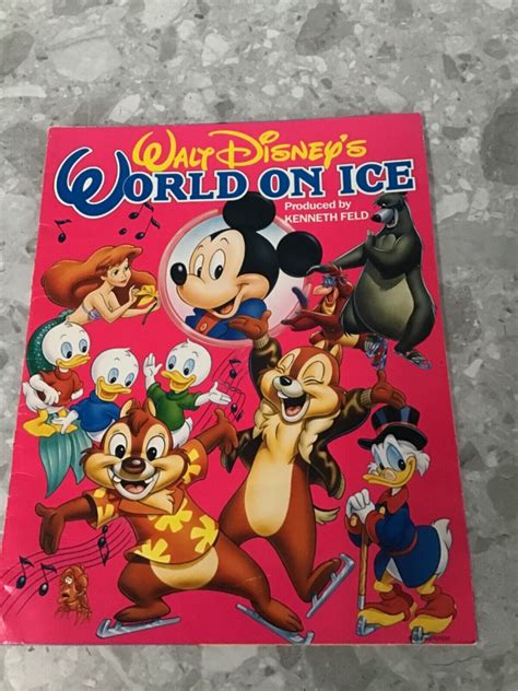 Walt Disney World On Ice Vintage S Different Souvenir Programmes