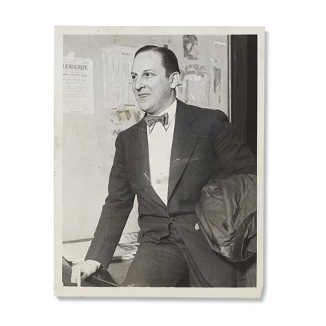 Arnold Rothstein Photograph c.1936, | Christie’s