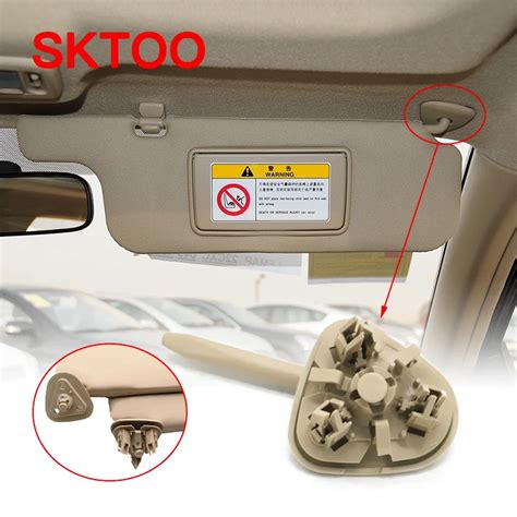 Sktoo Fit For Toyota Corolla Sun Visor Fixed Buckle For Byd