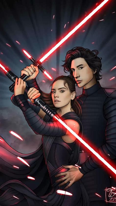 Rey and kylo ren – Artofit