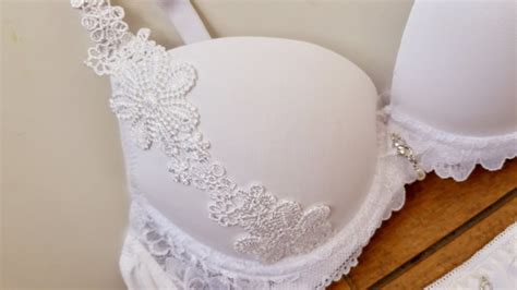 Lingerie Sensual Bordada Branca Elo7 Produtos Especiais