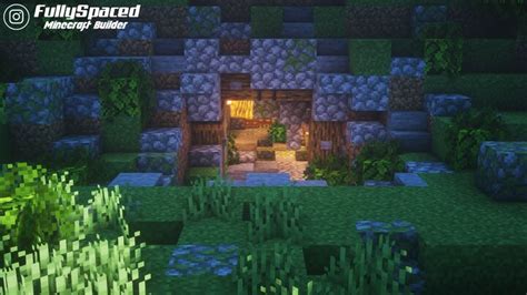 Simple Cave base! Minecraft Map