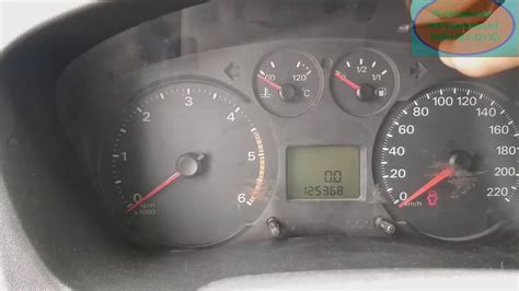 How To Programing Instrument Cluster Ford Transit Youtube