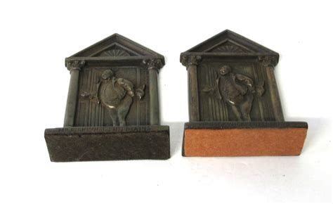 Vintage/Antique Cast Iron Bookends | Property Room