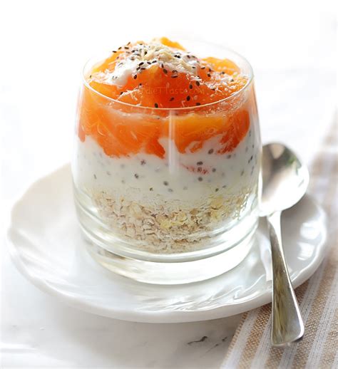 Persimmon Coconut Overnight Oats Kitchen Nostalgia