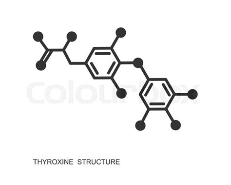 Levothyroxine Structure