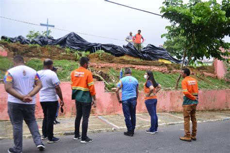 Muro de cemitério de Manaus passa por obras após desabamento