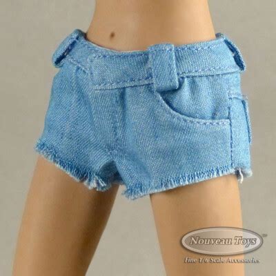 Scale Phicen Tbleague Hot Toys Nouveau Toys Female Mini Denim Jean Shorts Ebay