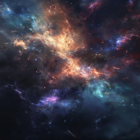 Premium Photo Space Scene With Stars In The Galaxy Majestic Ai Generative