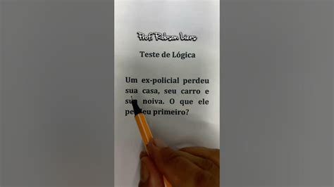 A Maioria Erra Questão De Raciocínio Lógico Prof Robson Liers