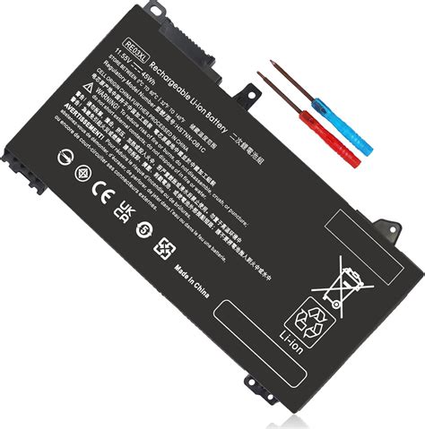 Amazon Emanjor 45Wh RE03XL L32656 002 Batería para portátil HP